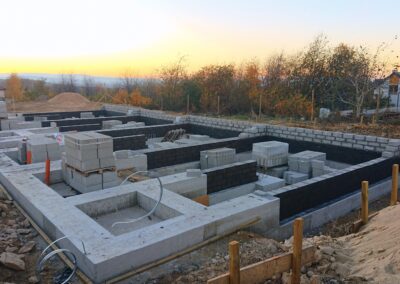 murowanie ścian fundamentowych 31.10.2024