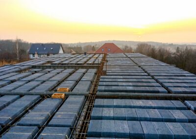 strop gotowy do zalania betonem - 11.02.2025