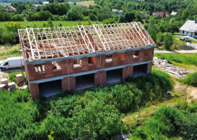 widok na budowę 09.08.2025