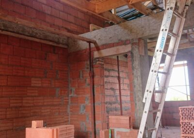 widok z segmentu A1 na poddasze - 02.09.2025