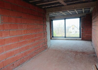 salon po połączeniu z dawnym garażem - 14.11.2025