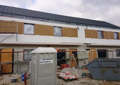 prace nad elewacją - 27.03.2026