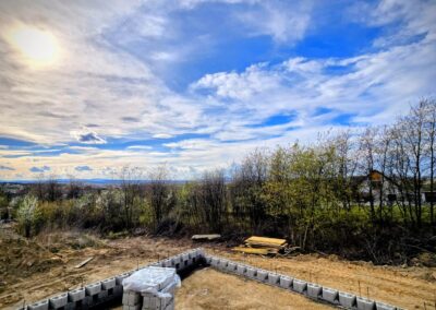 widok z tarasu segmentu A1 - 06.04.2026